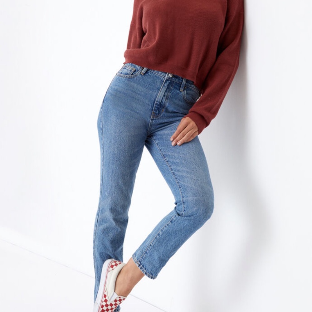 Blue pac sun mom jeans